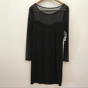 Donna Ricco Black Cocktail Dress